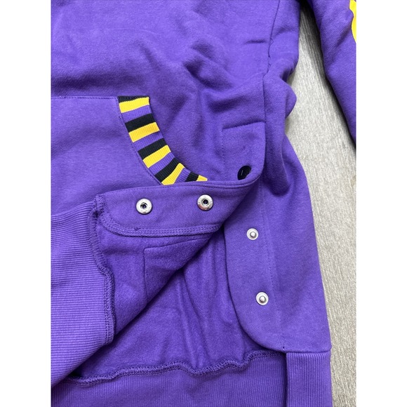 Los Angeles Lakers Sweater Women S Perfectly Oversized Team Pullover Hoodie - Picture 8 of 11